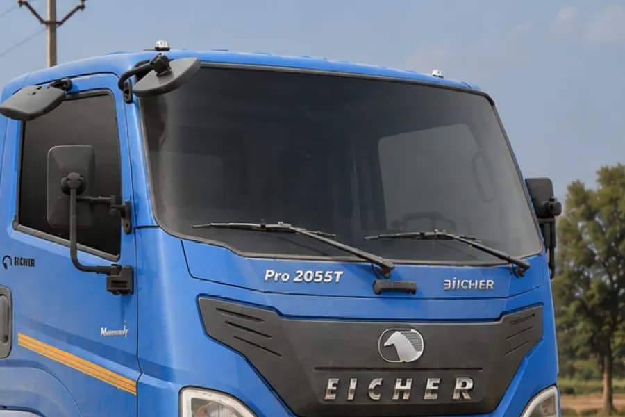 Eicher Pro 2055T DSD Windshield View
