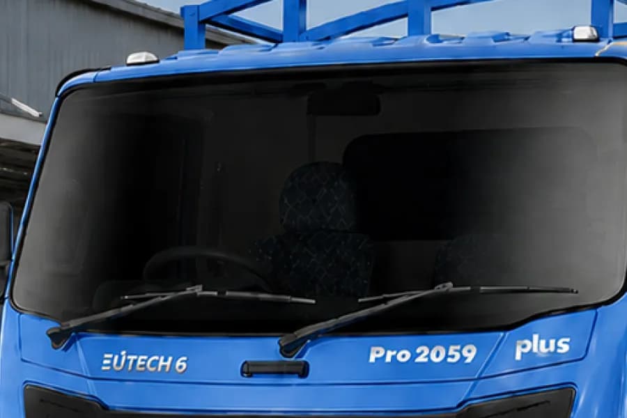 Eicher Pro 2059 Plus Windshield View