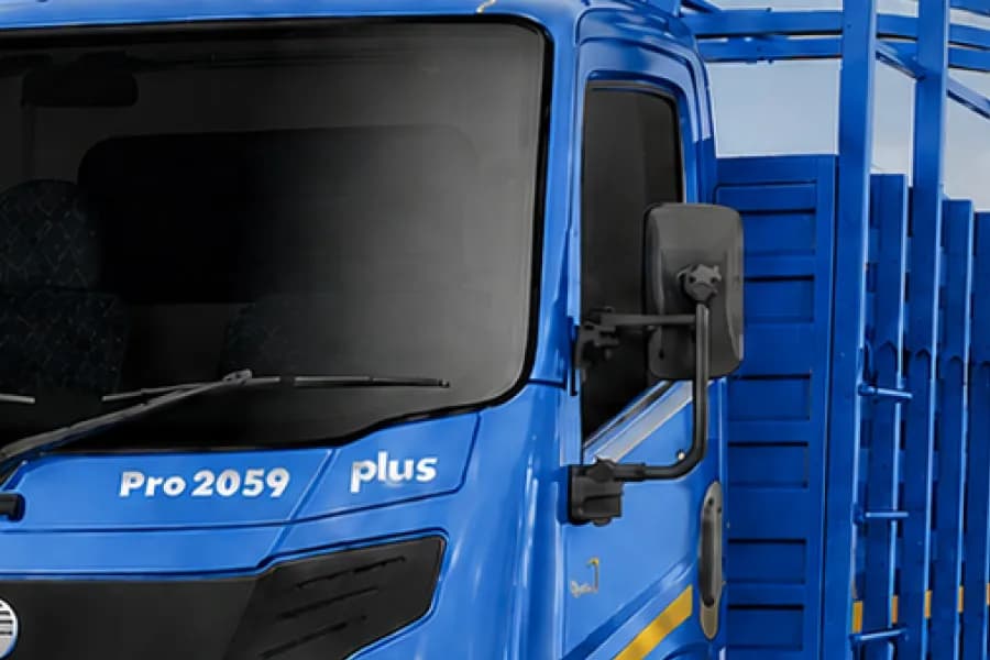 Eicher Pro 2059 Plus Side Mirror View