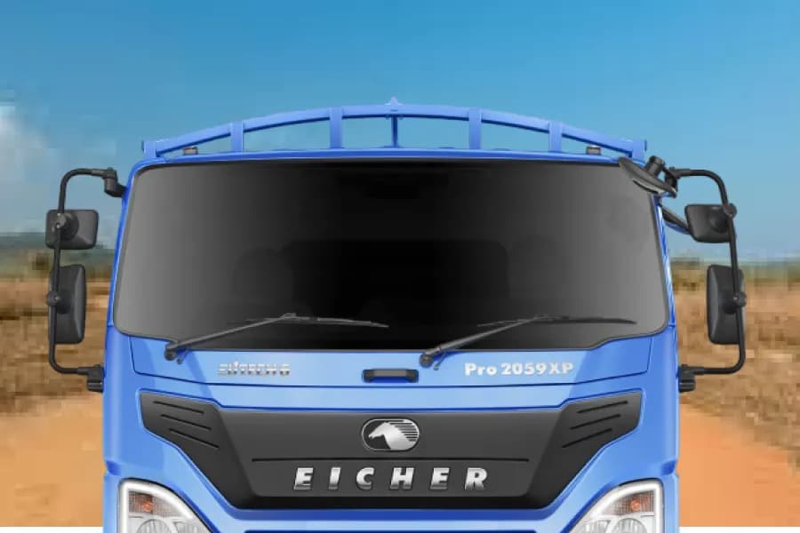 Eicher Pro 2059 XP Plus Windshield View