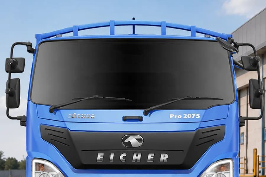 Eicher Pro 2075 Windshield View