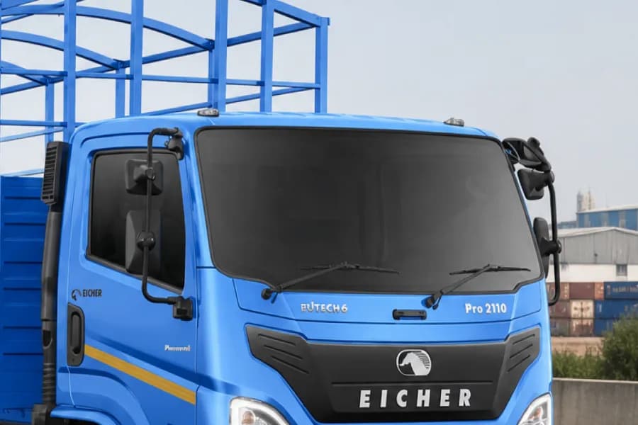 Eicher Pro 2110 7S Windshield View
