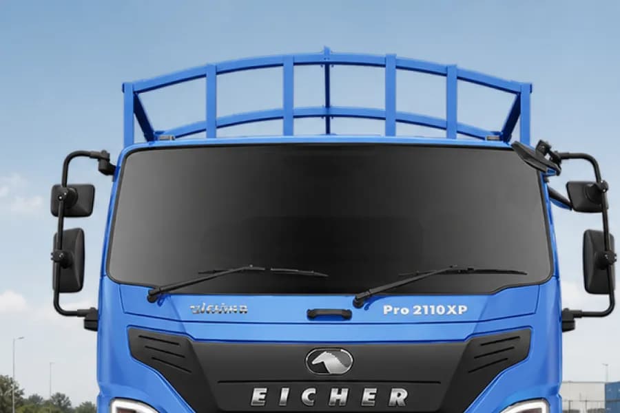 Eicher Pro 2110XP Windshield View