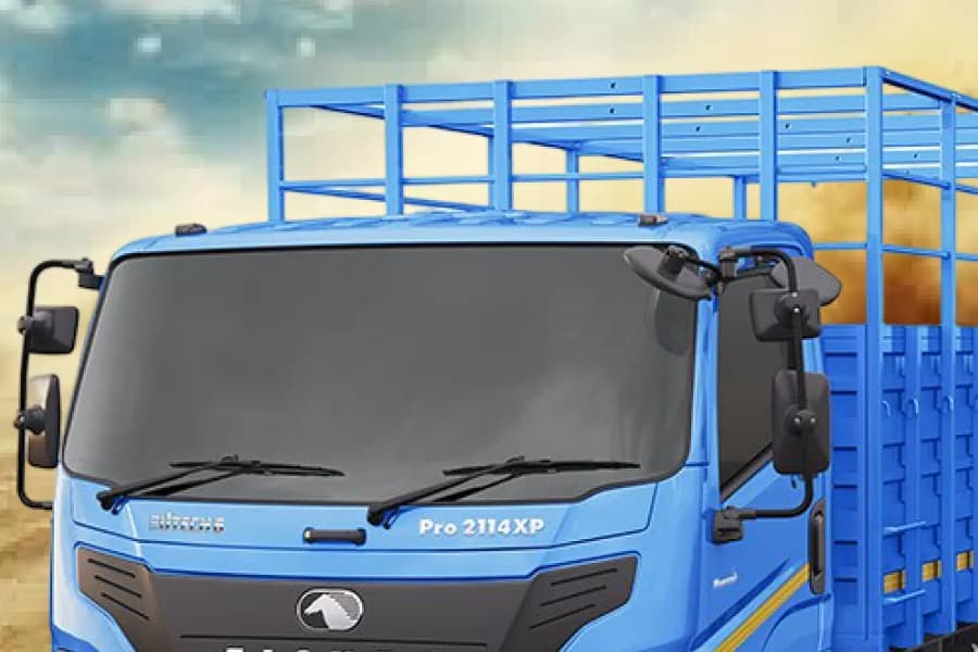 Eicher Pro 2114 XP Windshield View