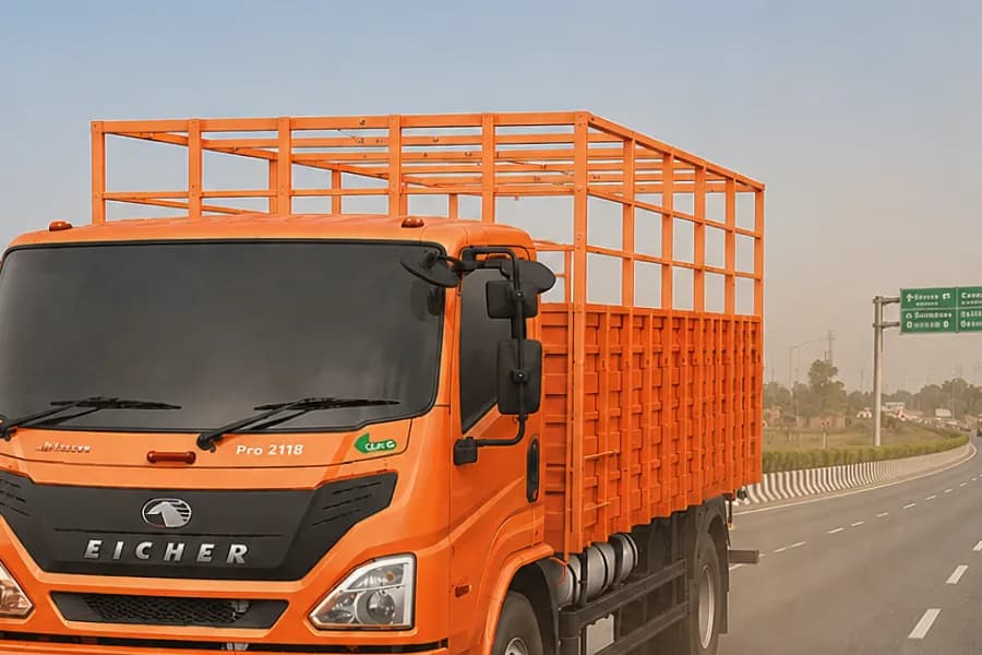 Eicher Pro 2118 CNG Load Body View