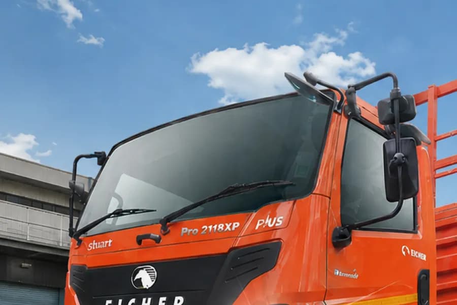 Eicher Pro 2118XP Plus Windshield View