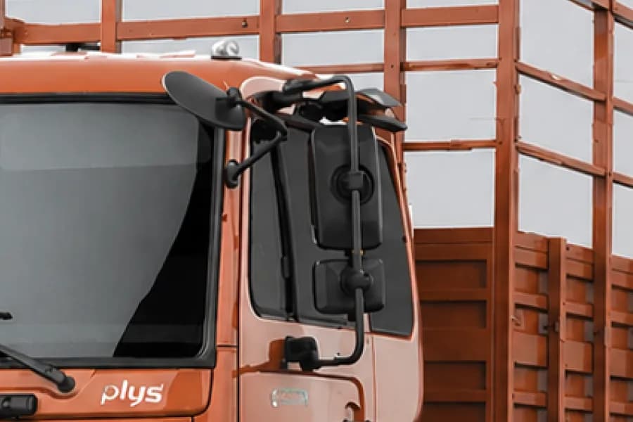Eicher Pro 3018 XP Plus Side Mirror View