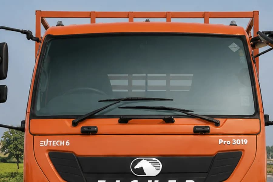 Eicher Pro 3019 CNG Windshield View