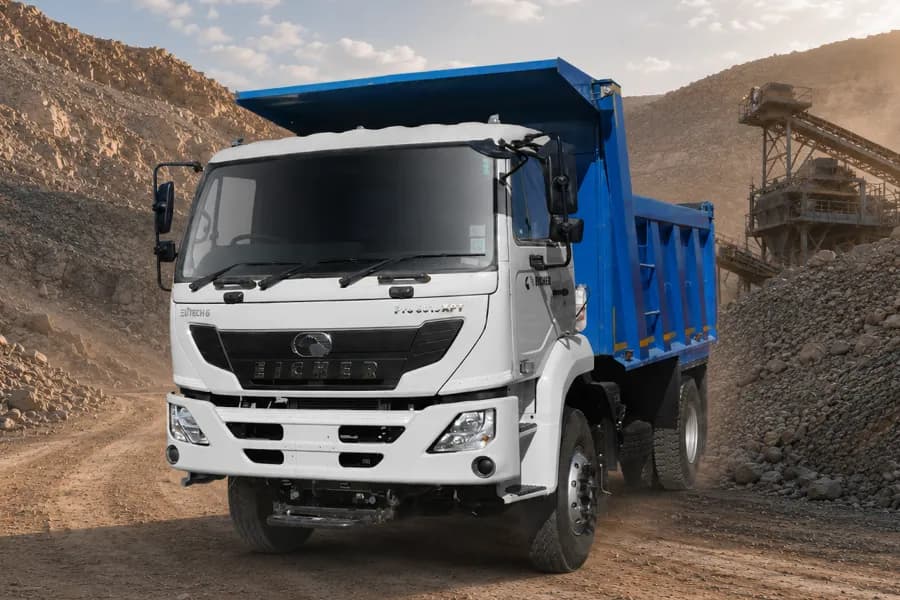 Eicher Pro 6019 XPT Front Side Angle View