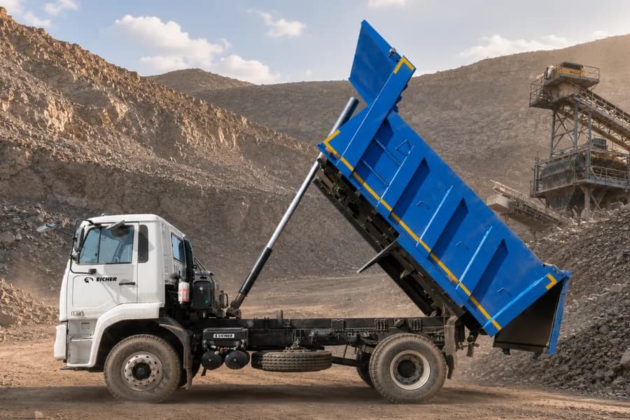 Eicher Pro 6019 XPT Tipper Body View