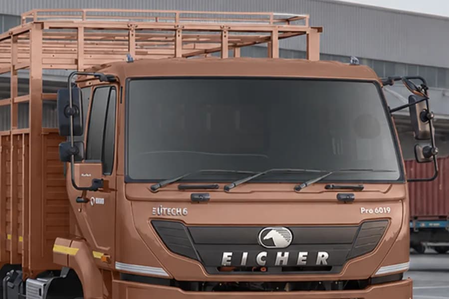 Eicher Pro 6019 Windshield View