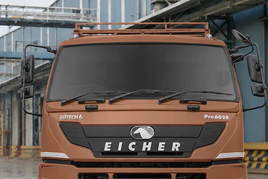 Eicher Pro 6028 Windshield View