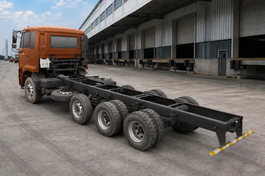 Eicher Pro 6035 Cabin with Chassis View