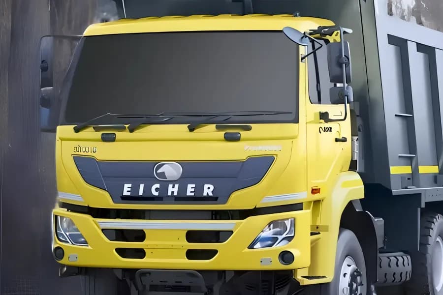 Eicher Pro 6035T Windshield View