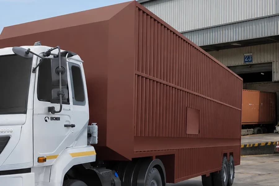 Eicher Pro 6040 Container Body View