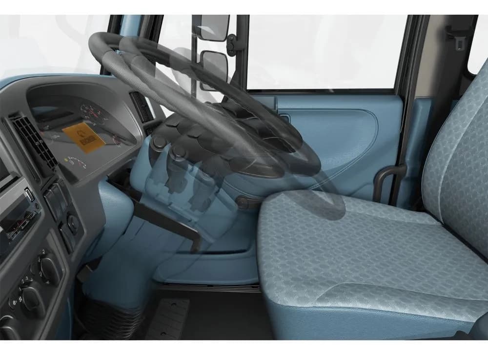 Eicher Pro 6040 Driver Seat View