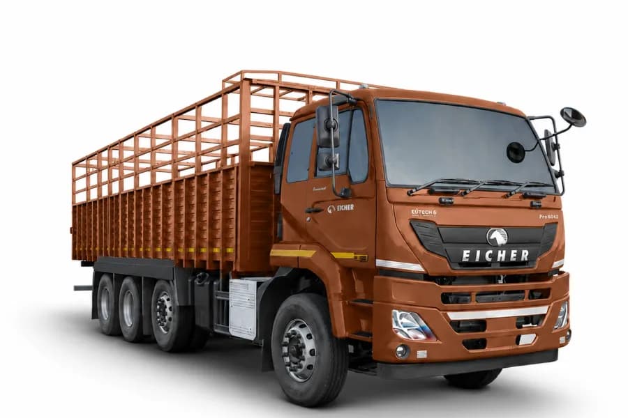 Eicher Pro 6042 Brown color