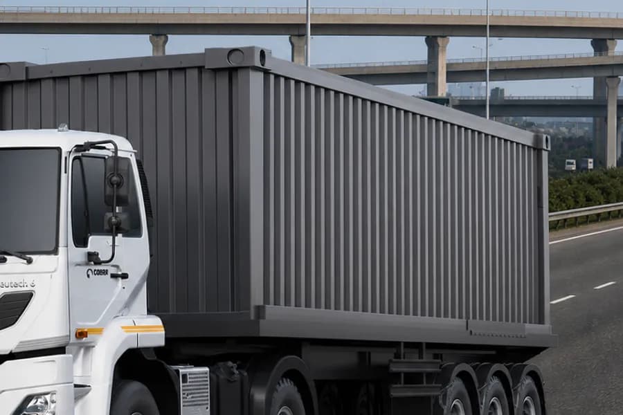 Eicher Pro 6046 Container Body View
