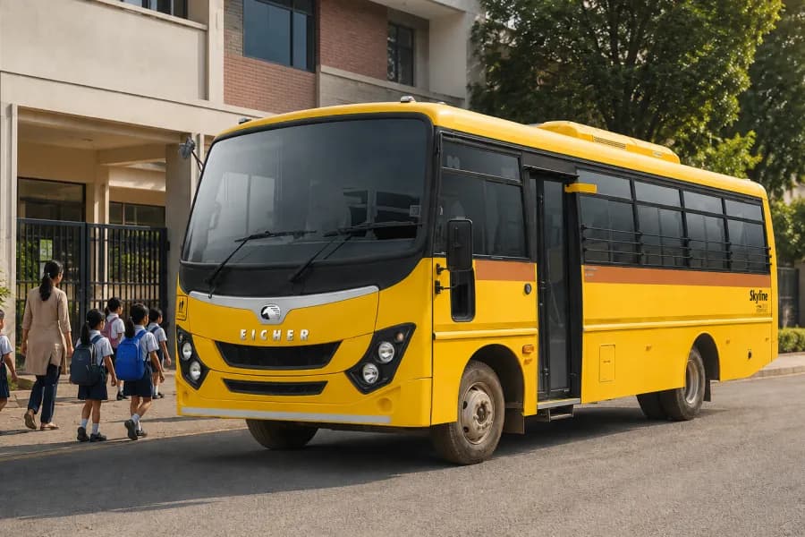 Eicher Skyline Next 2075 G School Bus Image