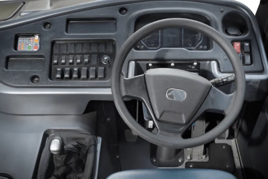 Eicher Skyline Next 2075 H School Bus Steering Wheel View