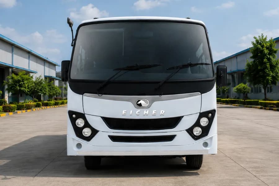 Eicher Skyline Next 2075G Staff Bus Front View