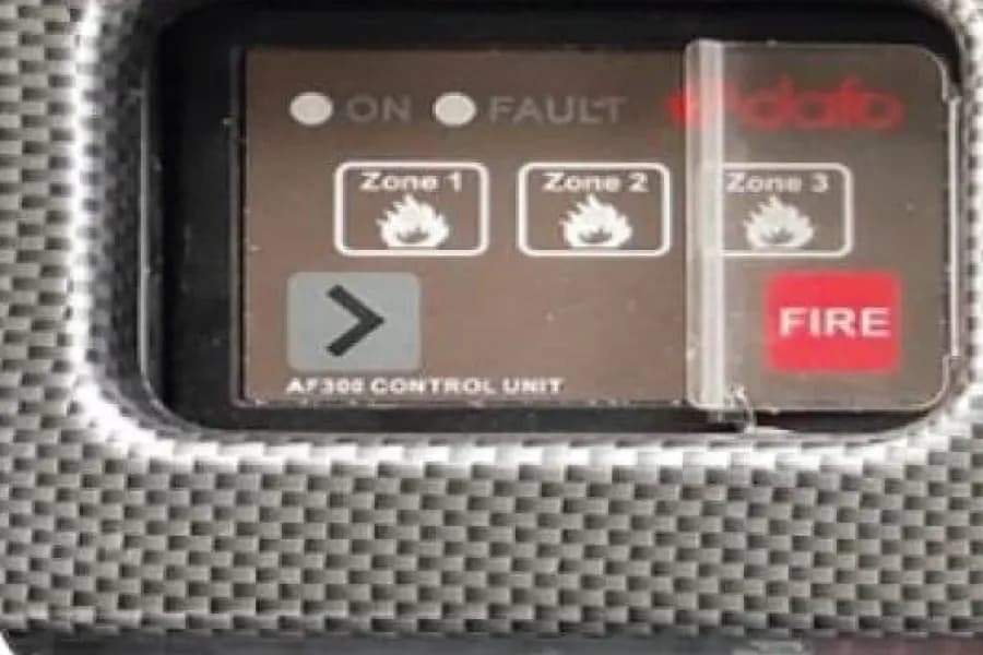 Eicher Skyline Next 2090K School Bus Fire Detection View