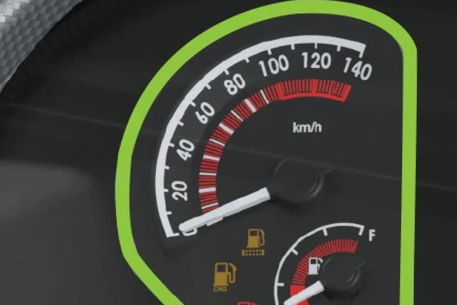 Eicher Skyline Next 2090L School Bus Speedometer View