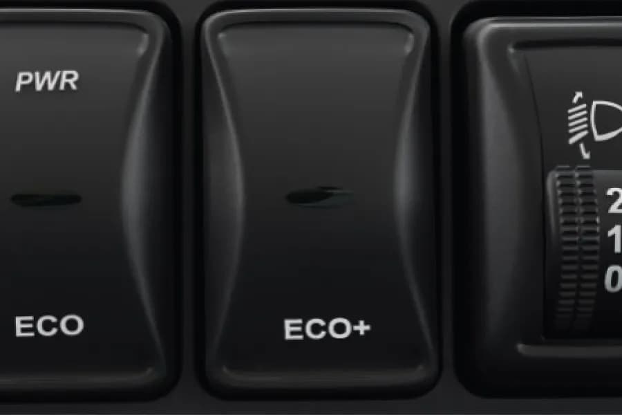 Eicher Skyline Next 2090L School Bus Dashboard Control Panel View