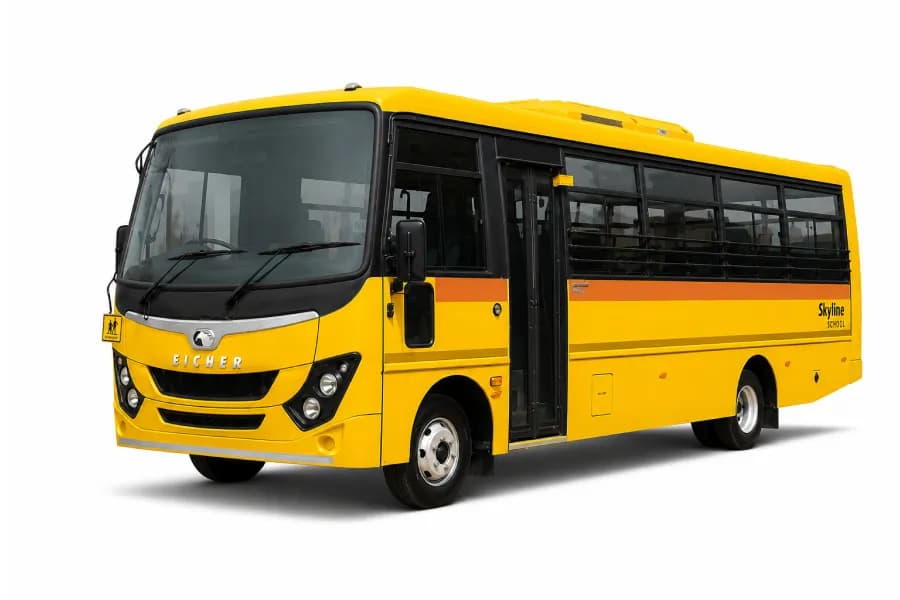 Eicher Skyline Next 2112M School Yellow color