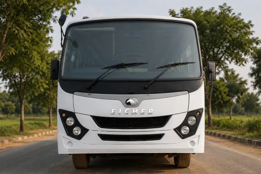 Eicher Skyline Next 2112M Bus Front View