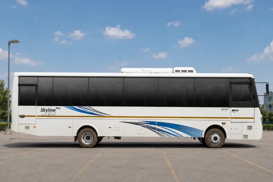 Eicher Skyline Pro Next 3009H Staff Bus Right Side View