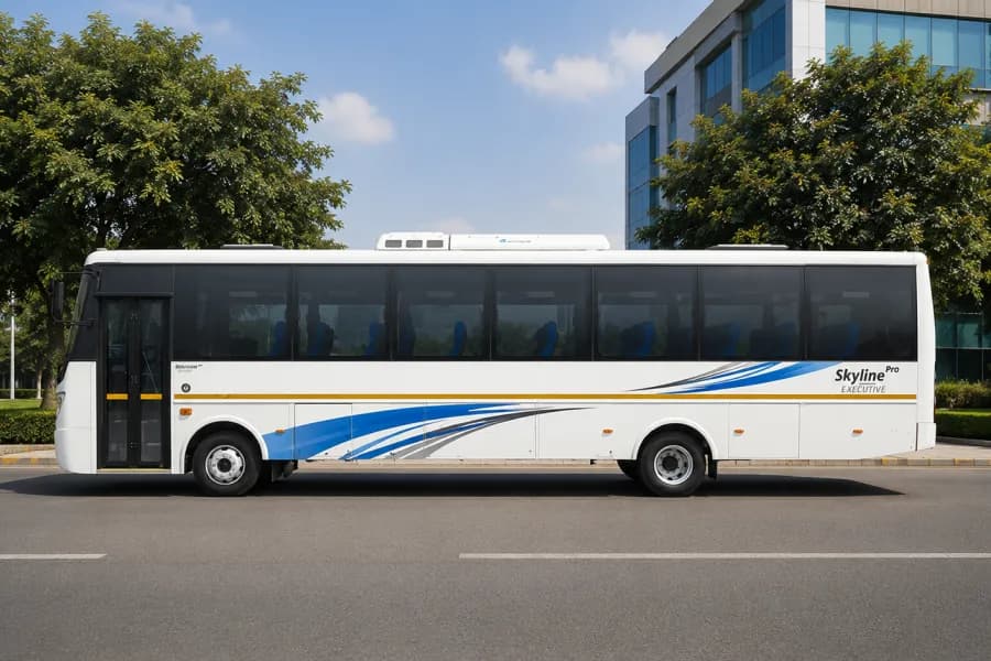 Eicher Skyline Pro Next 3010L Staff Bus Side Window Glass