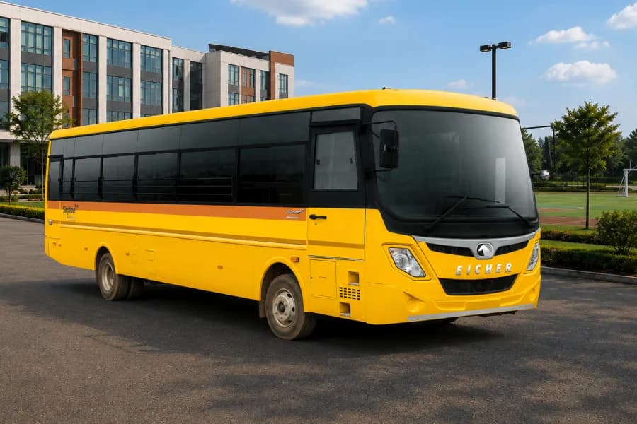 Eicher Skyline Pro Next 3011 School Bus Side View