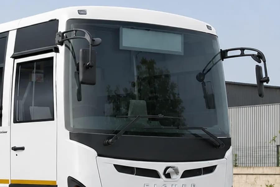 Eicher Skyline RP 2112M Bus Windshield View