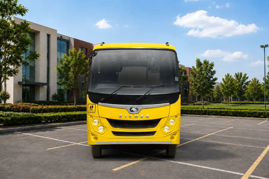 Eicher Starline Next 2050C School Bus Front View