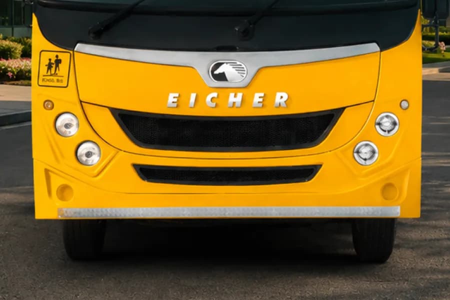 Eicher Starline Next 2050D School Bus Headlight View