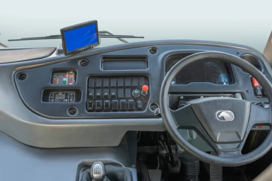 Eicher Starline Next 2050D School Bus Steering Wheel View