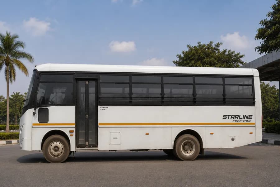 Eicher Starline Next 2050D Bus Left Side View