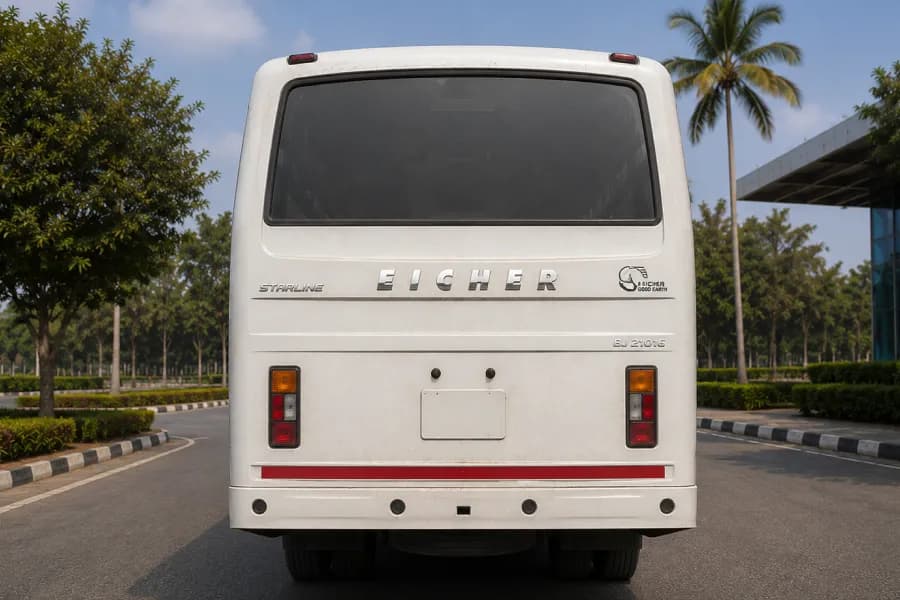 Eicher Starline Next 2050D Staff Bus Rear View