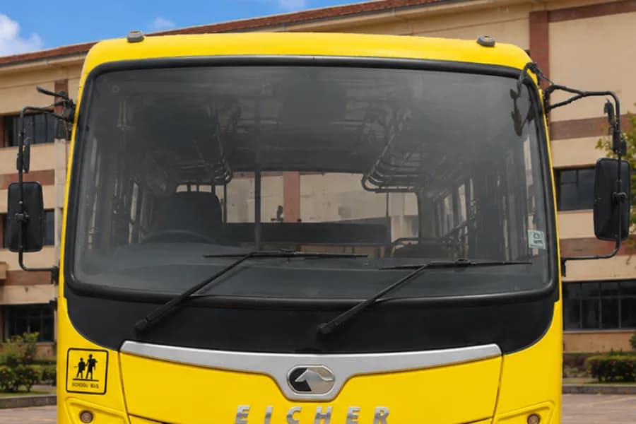 Eicher Starline Next 2065 E School Bus Windshield View
