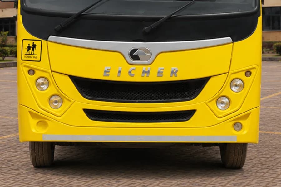 Eicher Starline Next 2065 E School Bus Headlight View