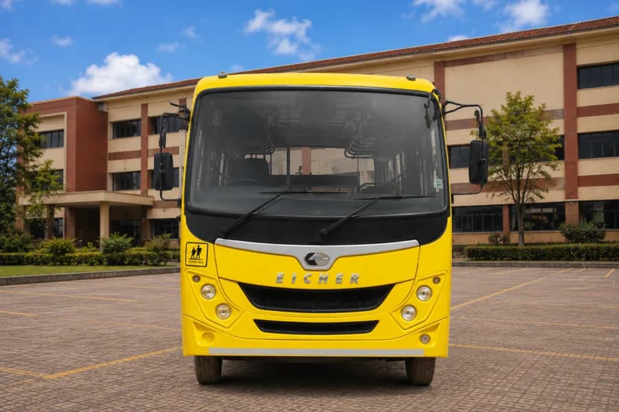 Eicher Starline Next 2065 E School Bus Front View