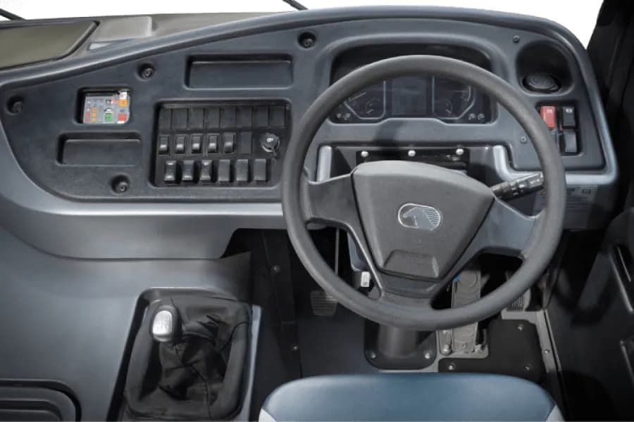 Eicher Starline Next 2065 E School Bus Steering Wheel View