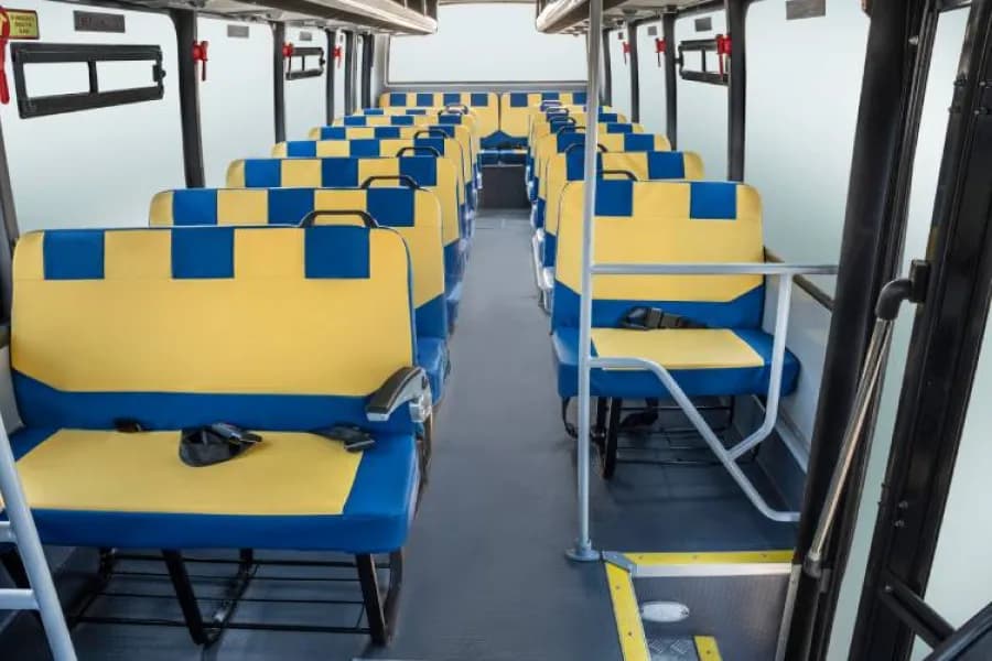 Eicher Starline Next 2070 E School Bus Seats View