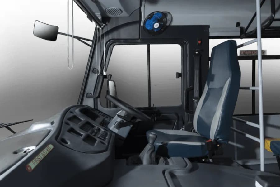 Eicher Starline Next 2075 H School Bus Driver Seat View