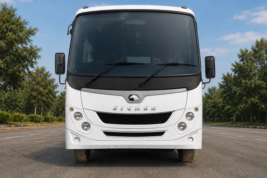 Eicher Starline Next 2075G Staff Bus Front View