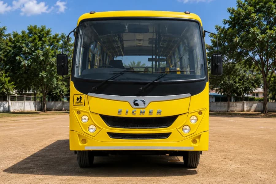 Eicher Starline Next 2090 K School Bus Front View