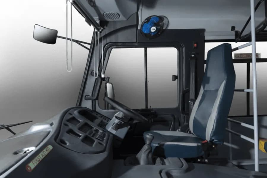 Eicher Starline Next 2090 K School Bus Driver Seat View