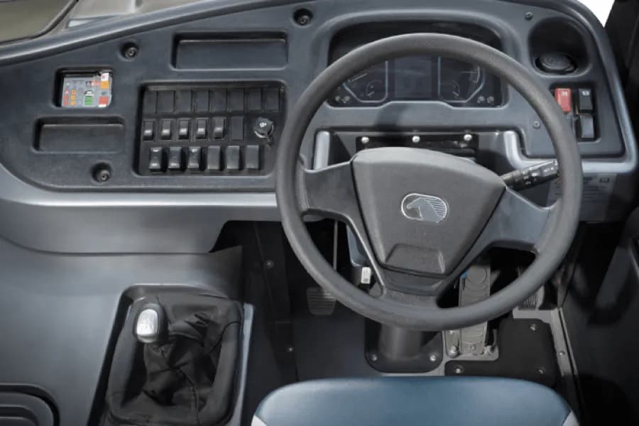 Eicher Starline Next 2090 K School Bus Steering Wheel View