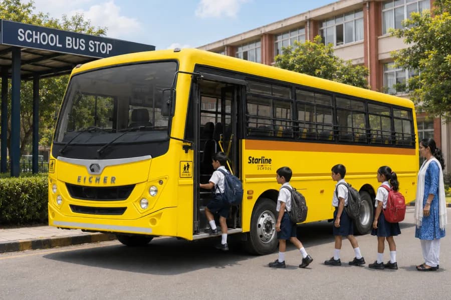 Eicher Starline Next 2090 L School Bus Image